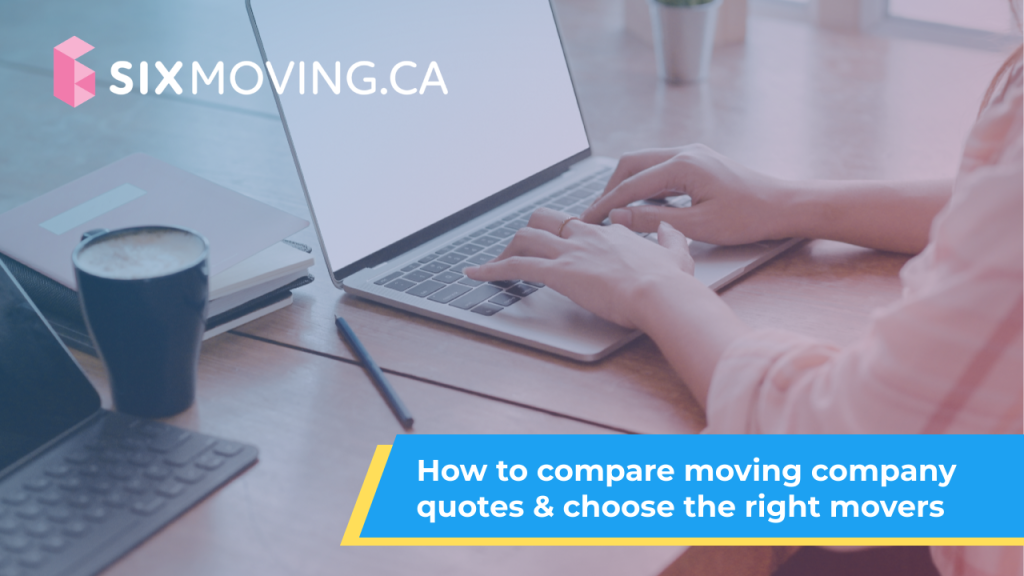 How to compare moving company quotes <br>and choose the right movers