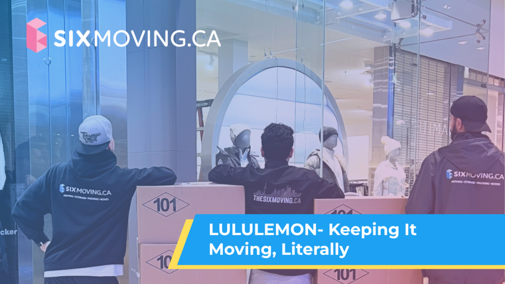 LULULEMON- Keeping it moving, literally